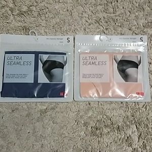 NWT 2 Uniqlo Ultra Seamless Hiphuggers Size Small
